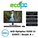 AIO Optiplex 5260 I3 8300T / Grado A +