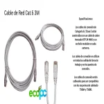 Cable de Red Cat6 3M (NUEVO)