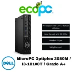 MicroPC Optiplex 3080M / I3-10100T / Grado A+