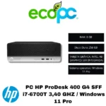 PC HP ProDesk 400 G4 SFF i7-6700T 3,40 GHZ / Windows 11 Pro / Grado C