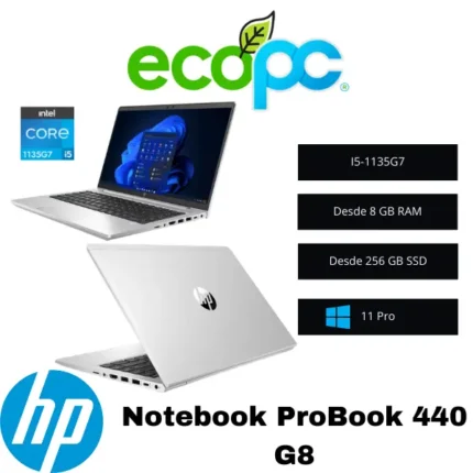Notebook HP ProBook 440 G8 I5-1135G7 2.40 GHz / Grado B