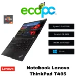 Notebook Lenovo ThinkPad T495 / Ryzen 5 PRO 3500U / Grado A