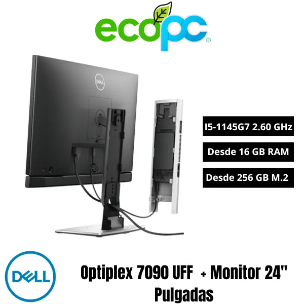 OPTIPLEX-7090UFF Optiplex 7090 UFF / I5-1145G7 2.60 GHz / Grado A - Imagen 1
