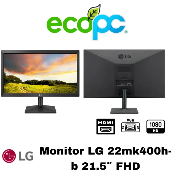 LG-22mk400h-b Monitor LG 22mk400h-b 21.5" FHD Openbox - Imagen 1