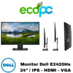 Monitor Dell E2420HS 24.0" Base ajustable (seminuevo)
