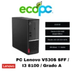 PC Lenovo V530S SFF / I3 8100 / Grado A (seminuevo)