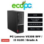 PC Lenovo V530S SFF / I3 8100 / Grado A (seminuevo)