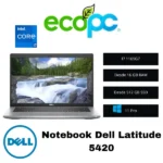Notebook Dell Latitude 5420 / I7 1165G7 / 16 GB Ram / Grado B