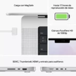 Apple MacBook Pro 14" 2021 M1 Pro / 16GB RAM / 512GB SSD Silver - Categoría B - Imagen 5
