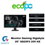 Monitor Gaming Gigabyte 25" GS25F2 200 HZ (Nueva)