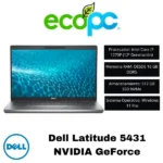 Dell Latitude 5431 NVIDIA GeForce
