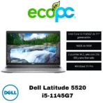 Dell Latitude 5520 / Intel Core i5-1145G7 / 16GB RAM / 256GB NVMe SSD / Categoría B / (Reacondicionado)