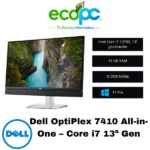 Dell OptiPlex 7410 All-in-One – Core i7 13ª Gen | 16 GB RAM | 512GB NVMe | 23.8" FHD