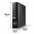 Dell OptiPlex 5000 Micro | Intel Core i7 12ª Gen | 16 GB RAM | 256 GB SSD | Windows 11 Pro | Categoría B - Imagen 3
